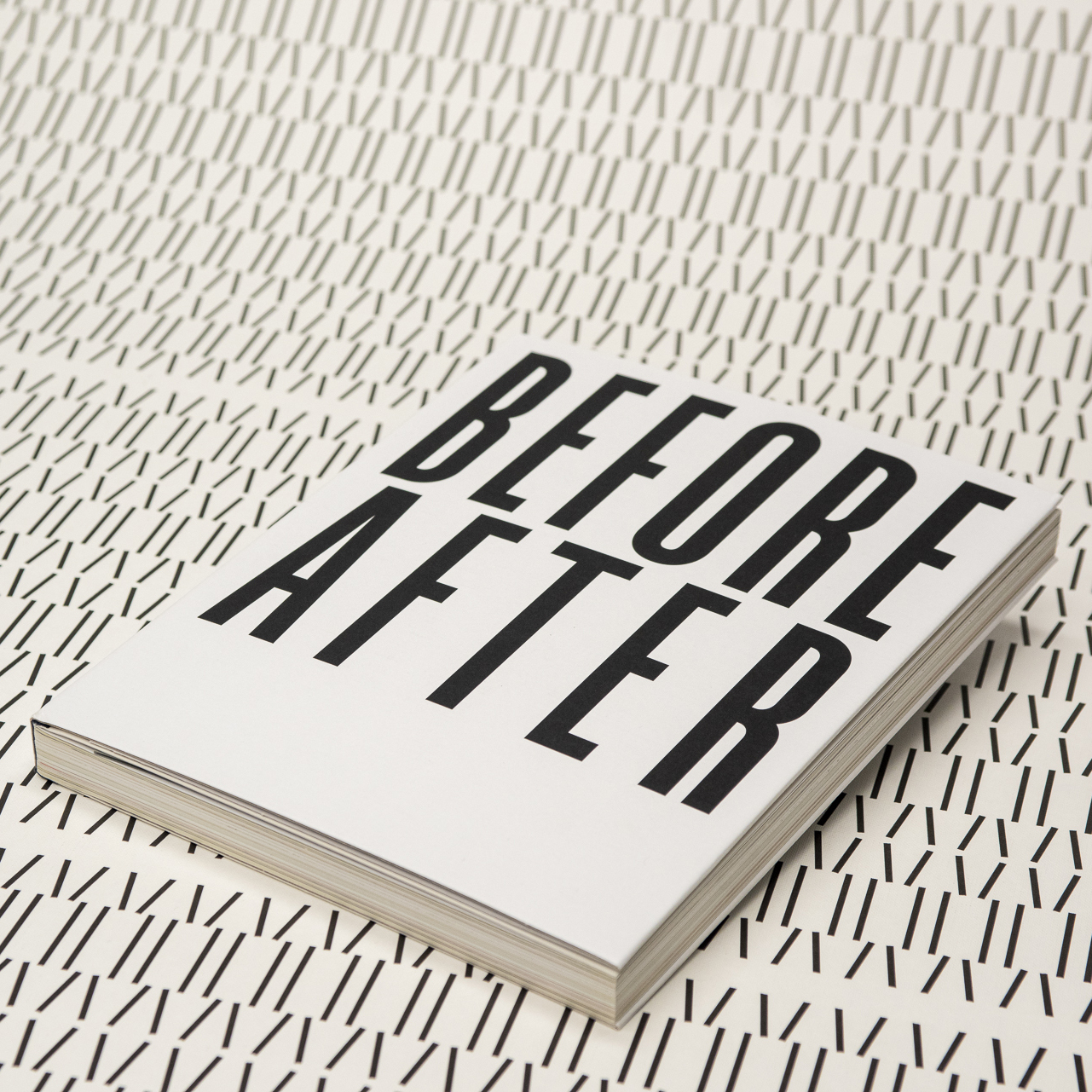 Cover der Publikation Before After, erschienen bei Hauser & Wirth, Zürich.