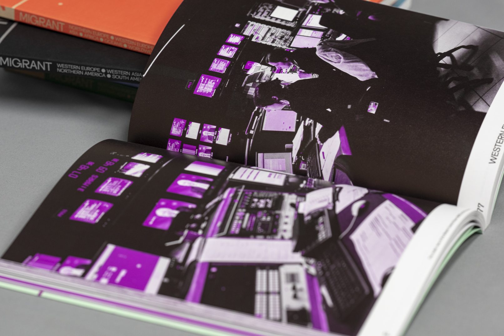 Migrant Journal, separiert auf Basis der ColorLibrary