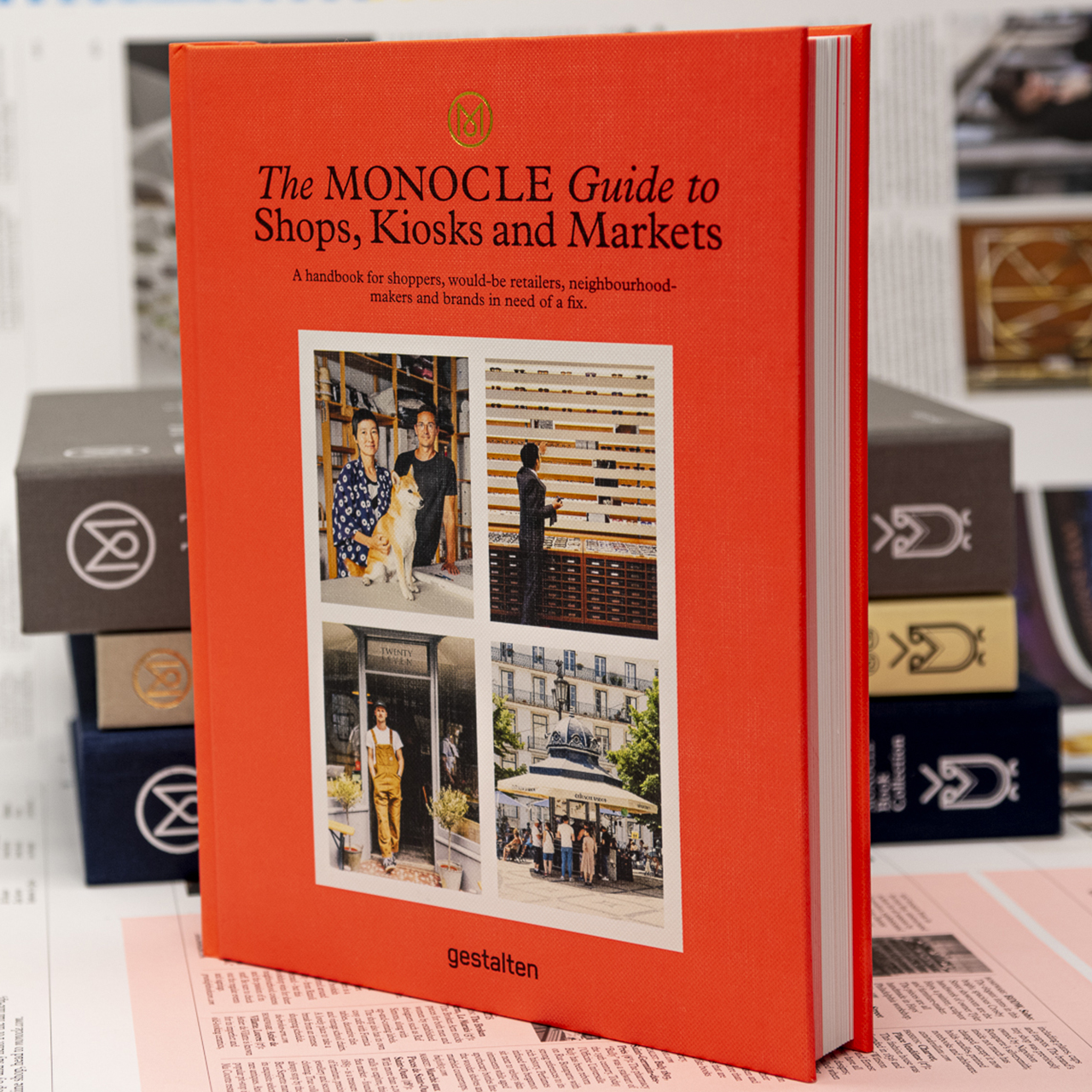 Cover der Publikation Monocle Guide to..., gedruckt mit Pantone Neon im Offsetdruck