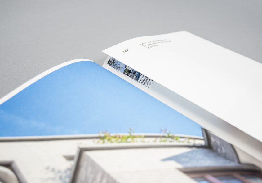 Detailaufnahme einer Klappseite aus dem Buch Stefan Forster Architekten