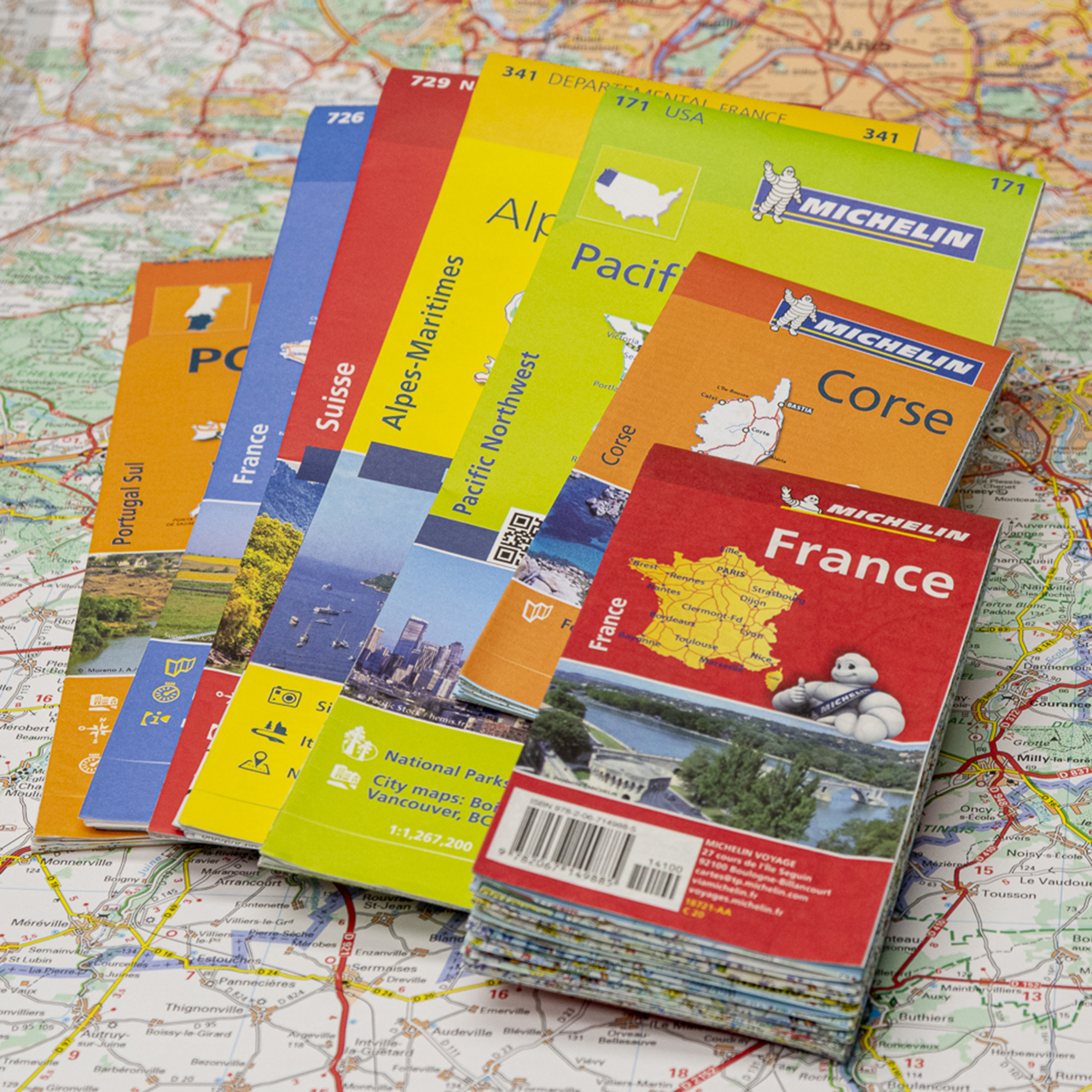 Verschiedene Michelin-Katen