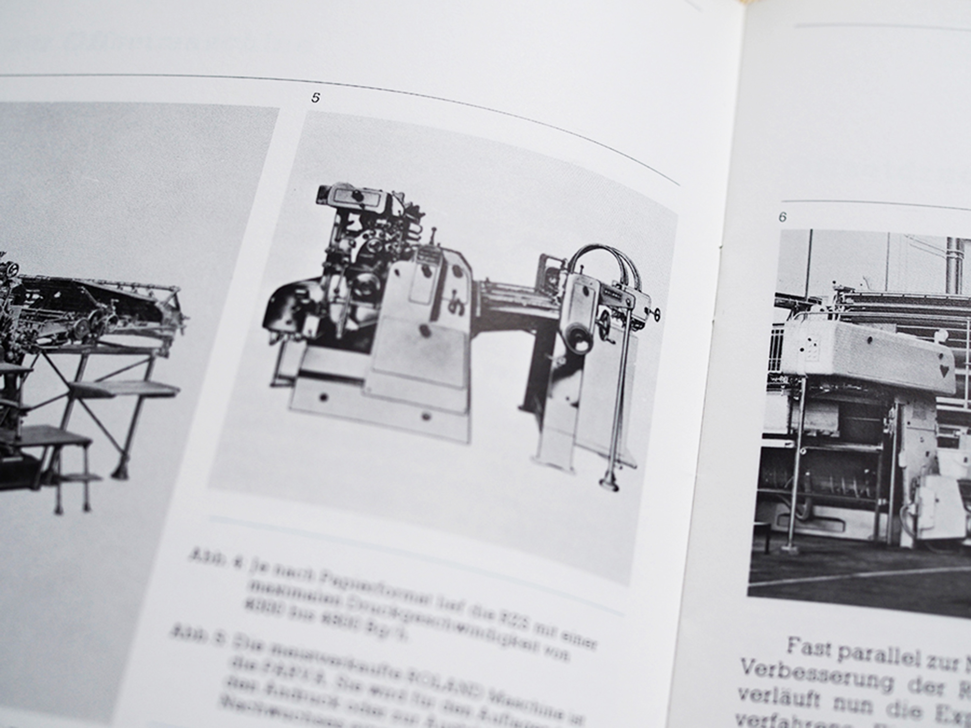 Katalogfoto Druckmaschine Roland Parva