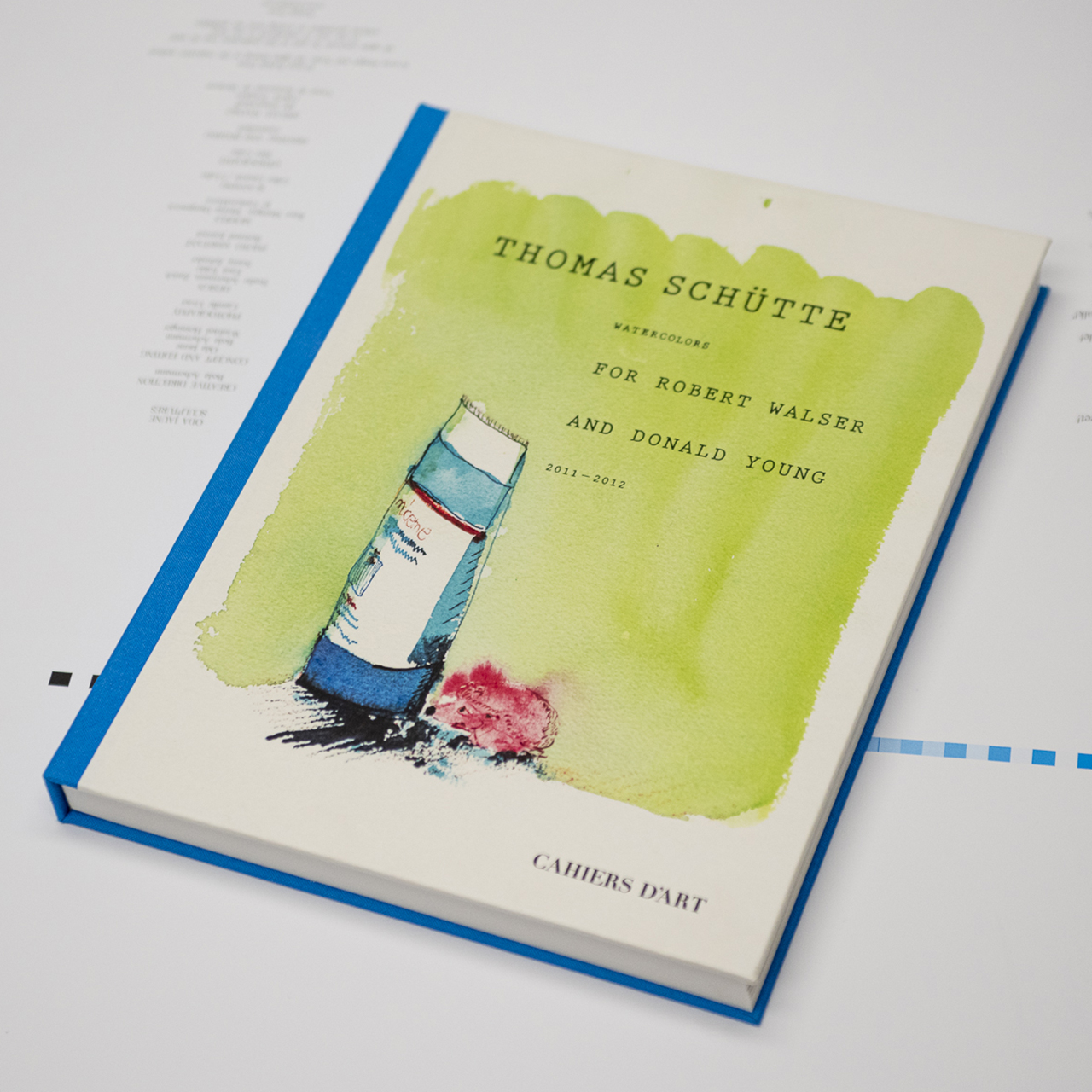 Cover des Buches Thomas Schütte, erschienen bei Cahiers d'Art Paris